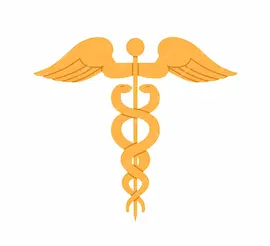 Healthcare workforce and medical billing staffing icon