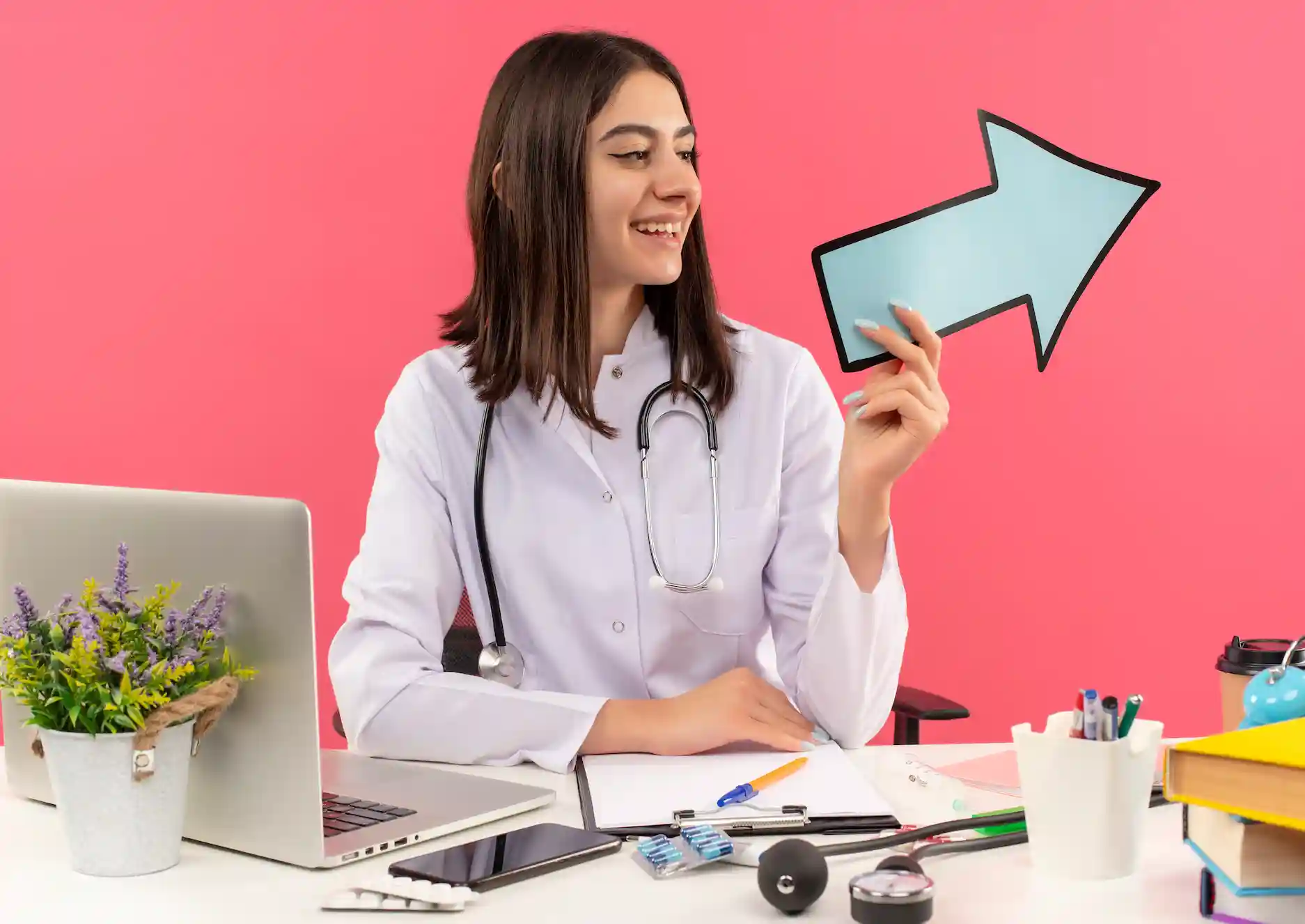 doctor Navigating Image