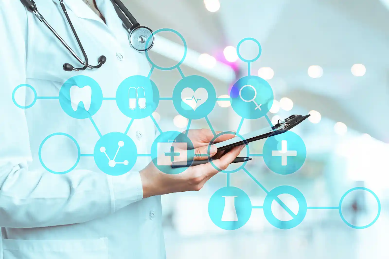 doctors using technology