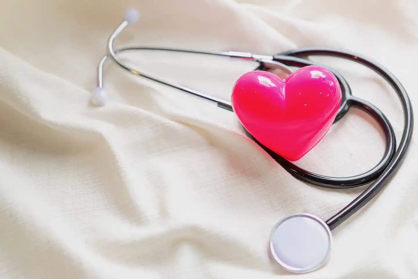 Heart with Stethoscope