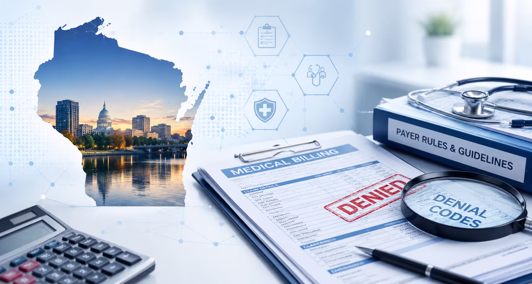 Wisconsin Medical Billing Denial Codes with Payer Rules & Guidelines to Stop Your Revenue Loss